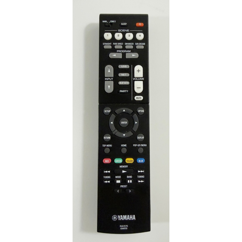 Yamaha Remote Control Unisex OS Black RAV575 VDM8700 AV Receiver Genuine OEM